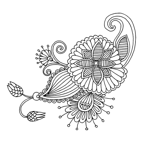 Embroidery pattern - Vector, Imagen