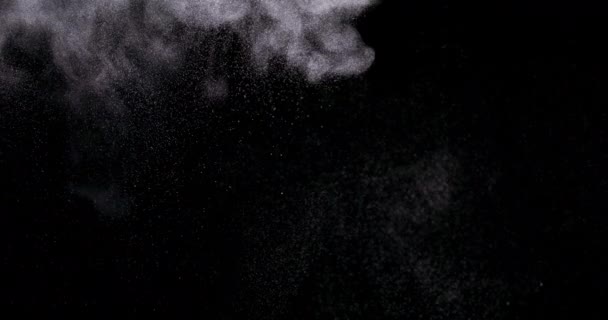 Порошок ізольований на чорному тлі
 - Кадри, відео