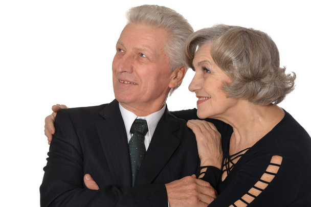 Retrato de una pareja de ancianos
 - Foto, imagen