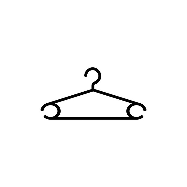 Hanger icon flat design vector template - Vector, Image
