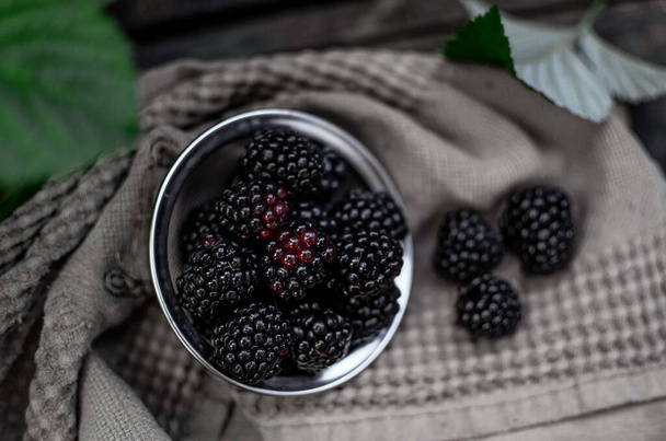 blackberry in the garden - Valokuva, kuva