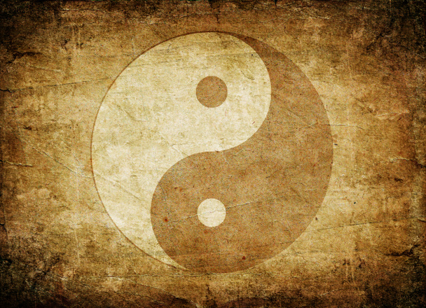 yin yang szimbólum - Fotó, kép