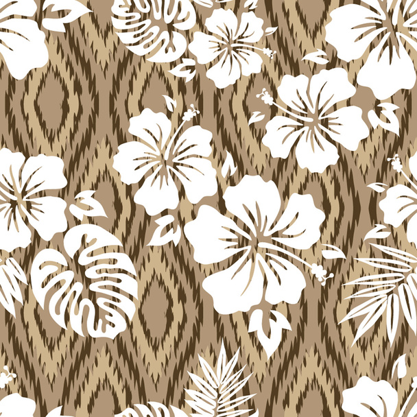 Aloha Shirt Pattern - Vector, Imagen