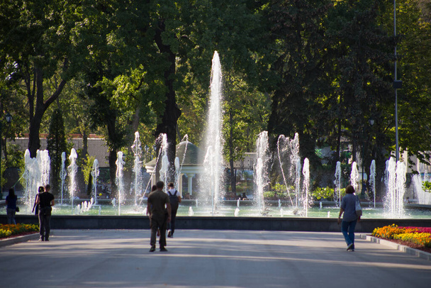 Fountain in the park in the city - Foto, imagen