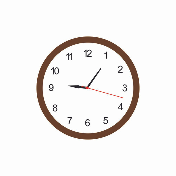 дизайн часов логотипа - Вектор,изображение