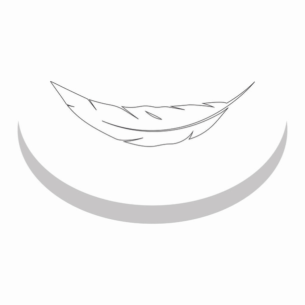 quill art logo vektor template - Vector, Image