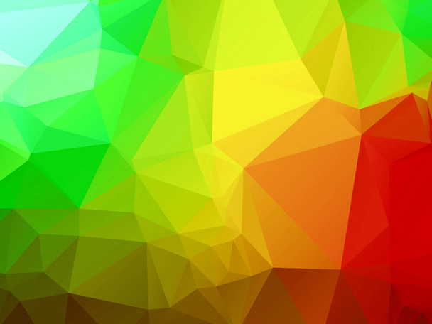 Modern colorful geometric polygon background vector - Vector, Image