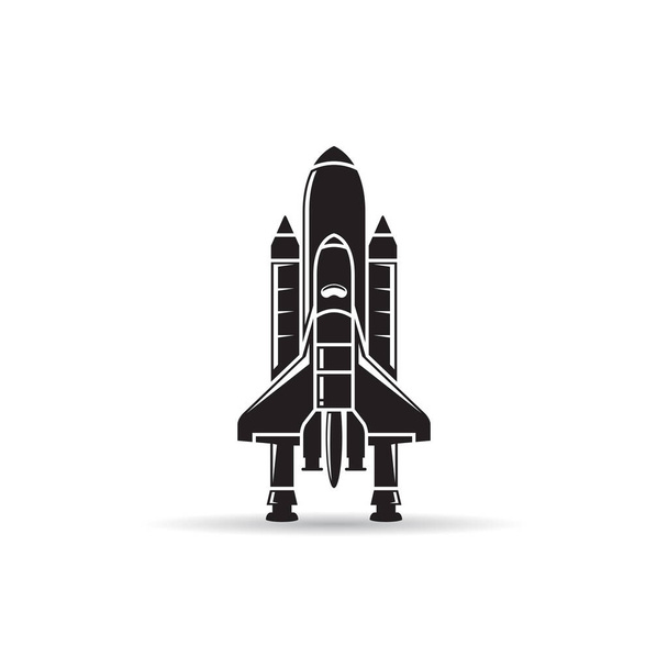 Ilustracja wektora rakiety kosmicznej - Wektor, obraz