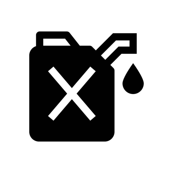 fuel canister icon vector illustration - ベクター画像
