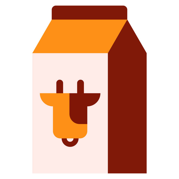 milk icon, vector illustration  - Vektori, kuva
