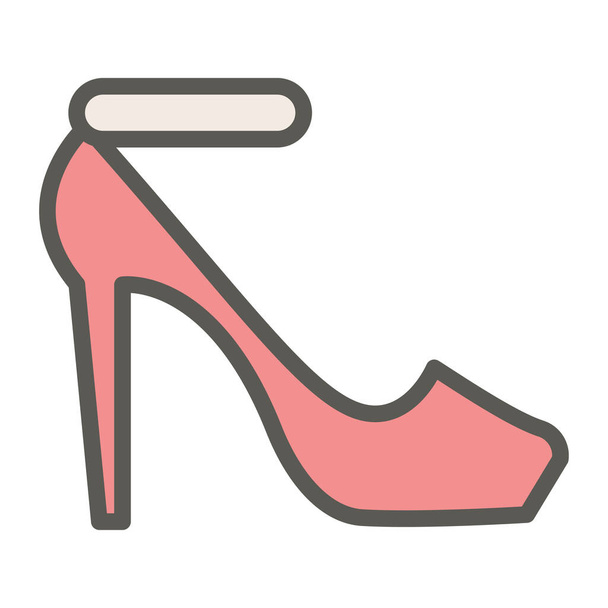 shoe web icon. Vector illustration  - Διάνυσμα, εικόνα