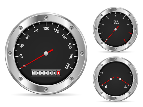 speedometer - Διάνυσμα, εικόνα