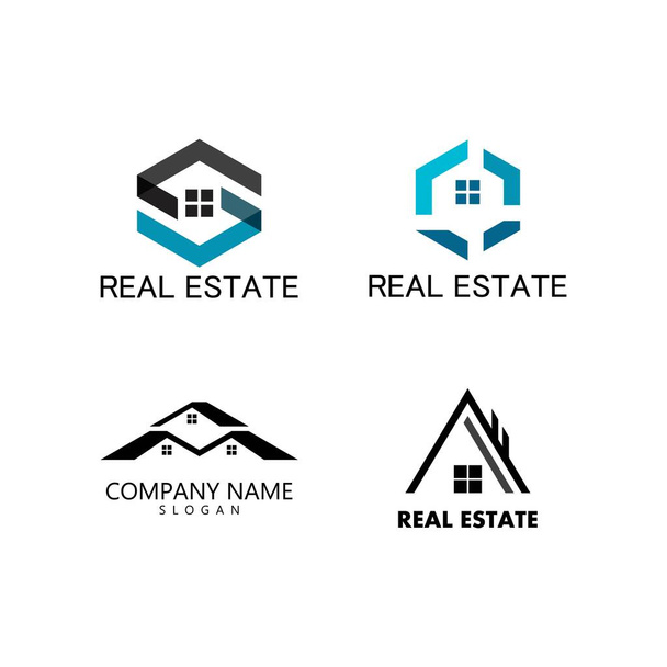 Property Logo Template Real Estate - Vector, Image