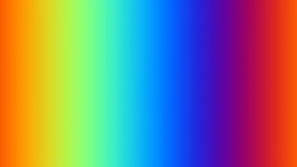 Gradiente de arco-íris macio em movimento viajando para o oeste Espectro Natural - Filmagem, Vídeo