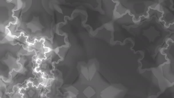 Тонкие геометрические облака формы шестерни машины дымовая маска - Кадры, видео