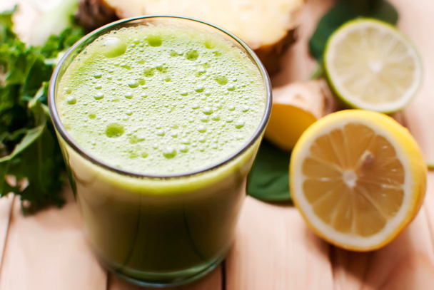 healthy green detox juice - Fotó, kép