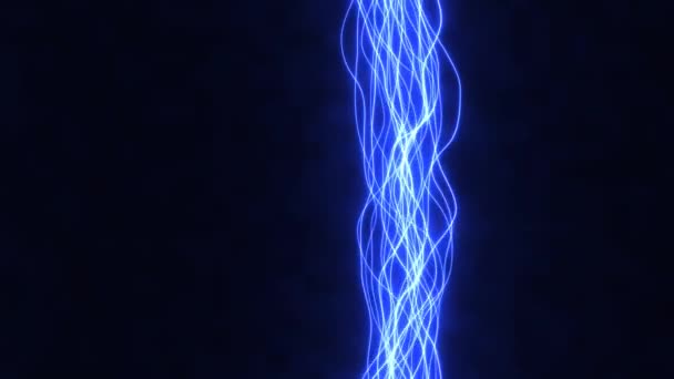 Égő kombinált gerendák villám Arcing le a keret gerenda - Felvétel, videó