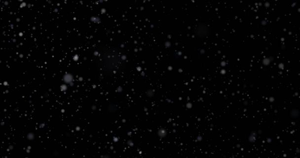 Абстрактная текстура, частицы пыли, снег падает на темном фоне - Фото, изображение