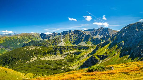 Paesaggio montano nella zona di Rohace del Parco Nazionale dei Tatra, Slovacchia, Europa. - Foto, immagini