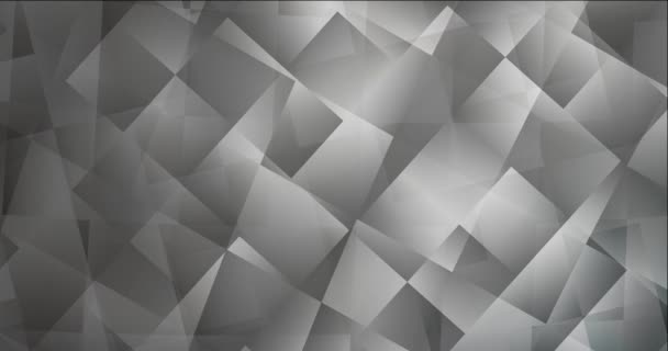 Animazione grigio chiaro in loop 4K in stile quadrato. - Filmati, video