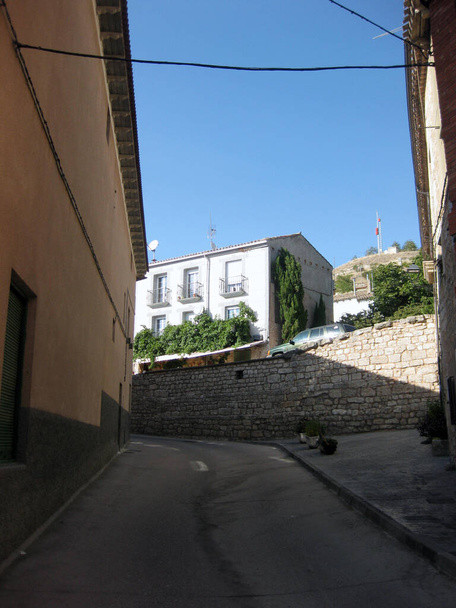 Streets of the town of Pampliega, Spain. - Photo, Image