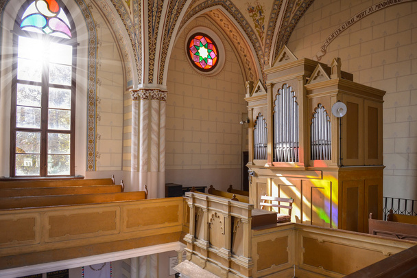 Orgel in der Kirche - Foto, Bild