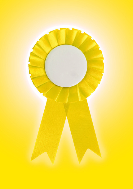 Award ribbon isolated on a white background - Photo, Image