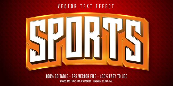 спортивний редагований текстовий ефект
 - Вектор, зображення