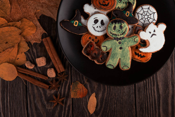 Ginger biscuits for Halloween - Fotó, kép