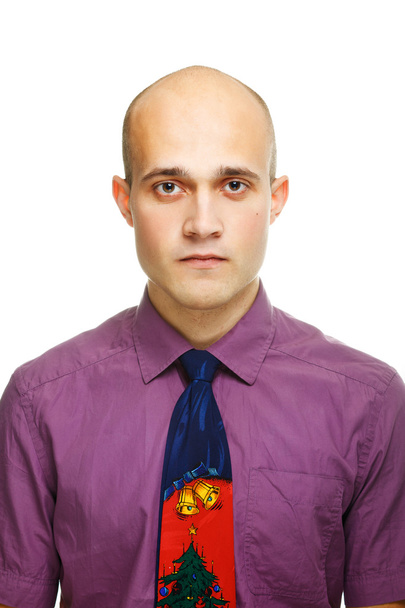 Portrait du jeune homme à cravate
 - Photo, image