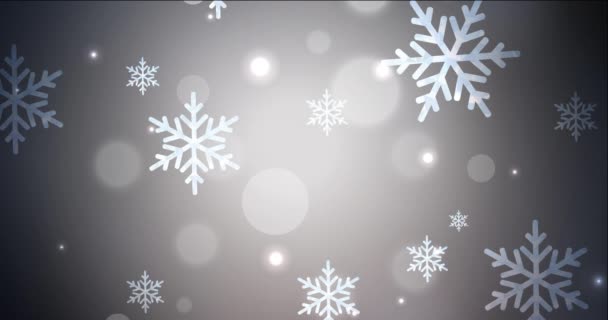 4K smyčka tmavě hnědá animace ve vánočním stylu. - Záběry, video