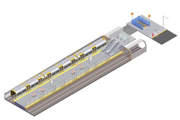 Ilustrace metrem - Vektor, obrázek