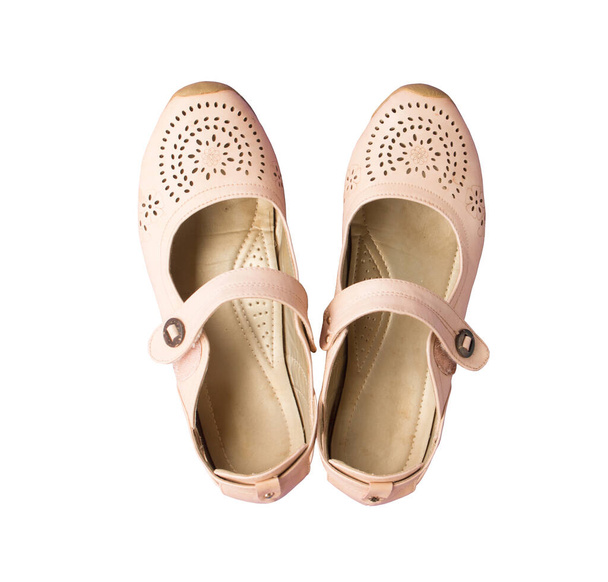 Top view of flat shoes for women - Photo, Image