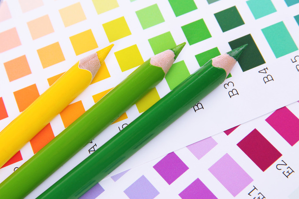ceruza színes minták közelről - Fotó, kép