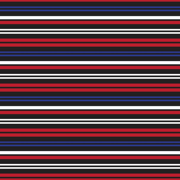Fondo de patrón inconsútil rayado horizontal rojo adecuado para textiles de moda, gráficos
 - Vector, imagen