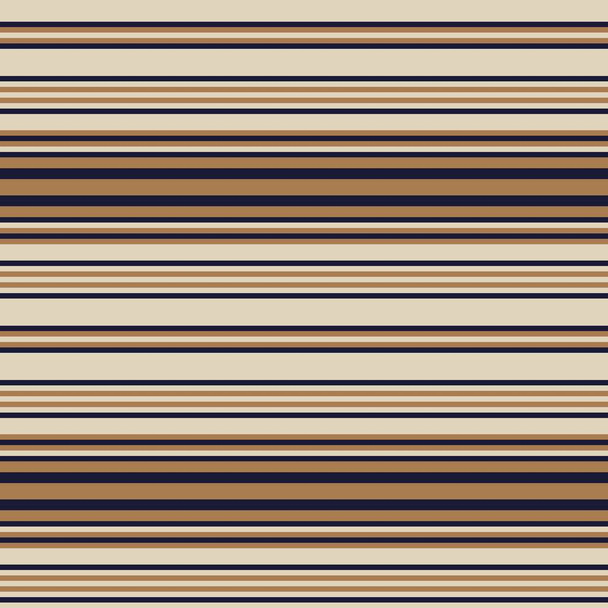 Brown Taupe Horizontal gestreifte nahtlose Muster Hintergrund geeignet für Modetextilien, Grafiken - Vektor, Bild