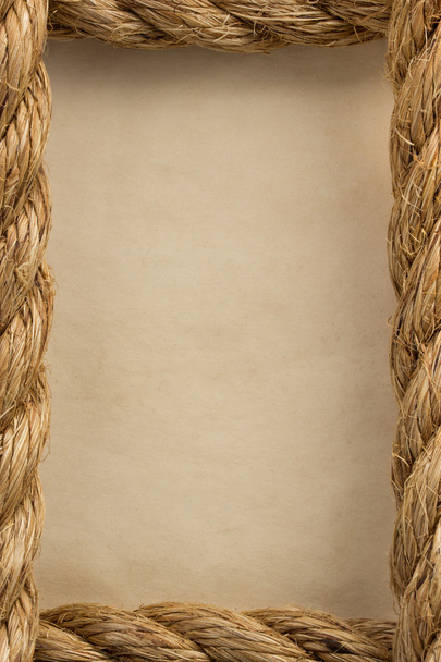Мотузки і старий старовинний папір
 - Фото, зображення