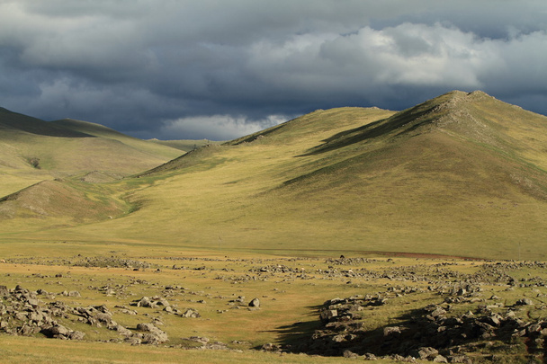 Saison des pluies dans la vallée de l'Orkhon en Mongolie
 - Photo, image