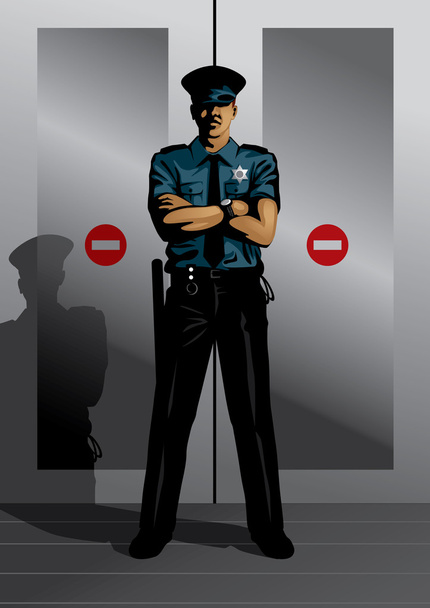 Security Guard - Vector, Image