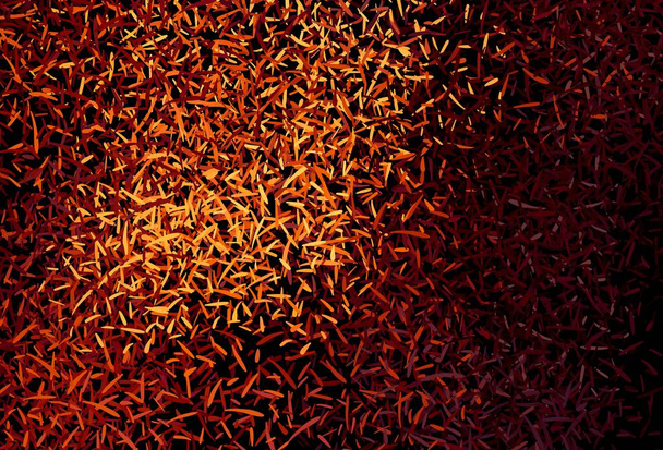 Textura vectorial naranja oscura con líneas de colores. Ilustración abstracta geométrica moderna con líneas. El mejor diseño para su anuncio, cartel, banner. - Vector, imagen