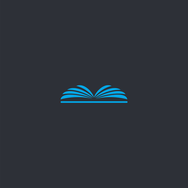 Livre Abstrait logo vecteur icône Illustration stock  - Vecteur, image