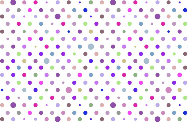 polka dots seamless pattern on white background. illustration design  - Photo, Image