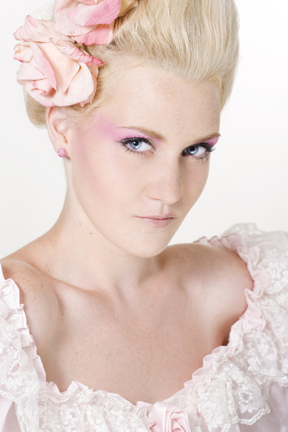 Young woman with stylish make-up - Fotó, kép