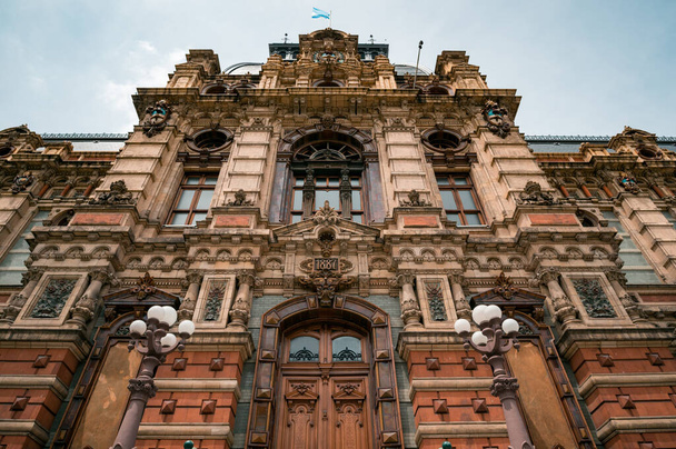 Buenos Aires, Argentina - November 17, 2017:  The Water Company Palace building in eclectic architecture style - Φωτογραφία, εικόνα