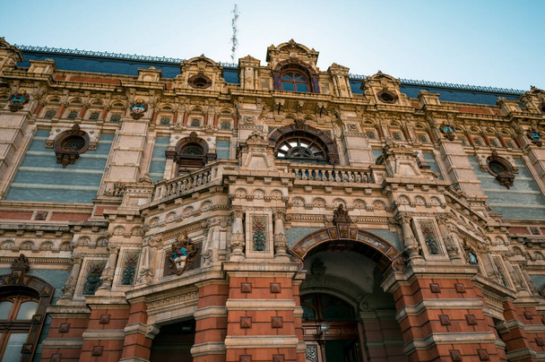 Buenos Aires, Argentina - November 17, 2017:  The Water Company Palace building in eclectic architecture style - Foto, immagini