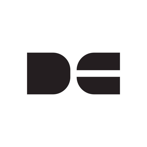dc ícone do logotipo do vetor letra inicial - Vetor, Imagem