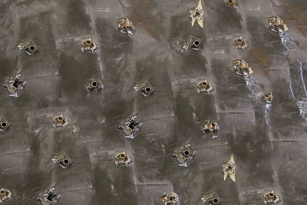 kulky z pušky neprůstřelné náboje detailní zázemí armáda, bezpečnostní kontrola - Fotografie, Obrázek