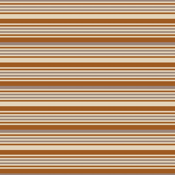 Orange Horizontal gestreifte nahtlose Muster Hintergrund geeignet für Modetextilien, Grafiken - Vektor, Bild