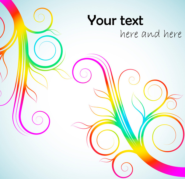 Abstract colorful background. Vector. - Vecteur, image