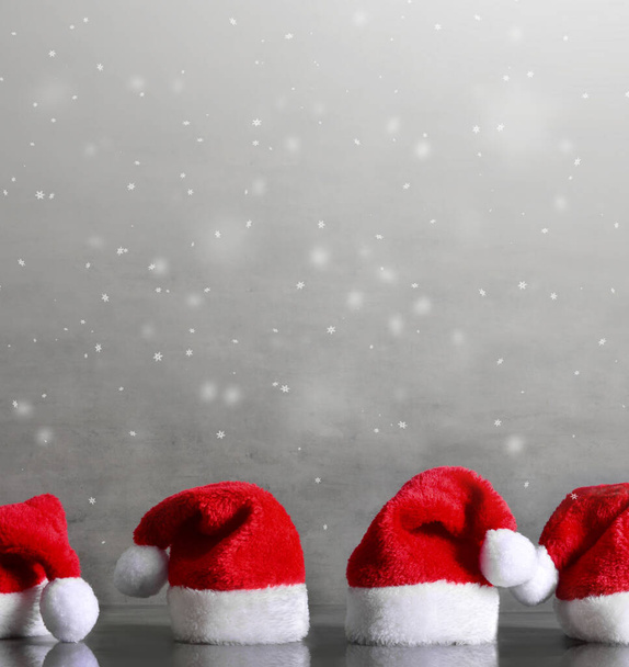 Santa hat. Christmas or New Year decoration. - Photo, Image